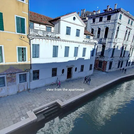 Lägenhet Sunny Ghetto Canalview Venedig